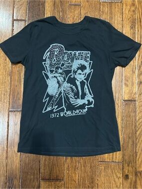 David Bowie Concert T Shirt Size S